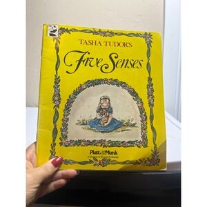 Tasha Tudor's Five Senses Platt & Munk Vintage‎ Kids Children's Book